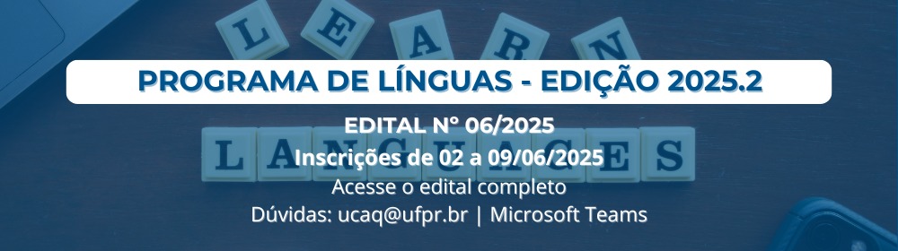 PROGRAMA DE LÍNGUAS ESTRANGEIRAS MODERNAS – 2025/2