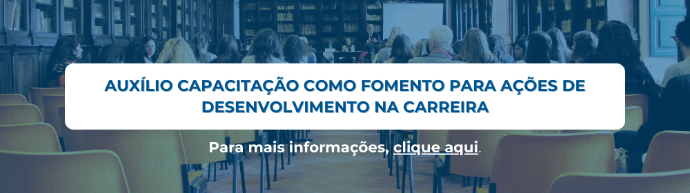 Você sabia que é possível solicitar apoio financeiro para participar de ações de desenvolvimento?