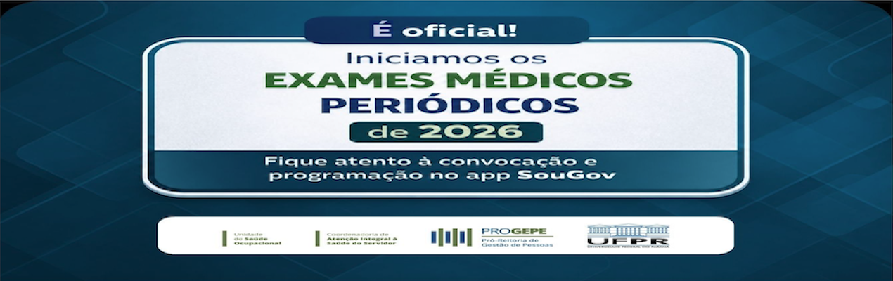 Exames Médicos Periódicos de 2026